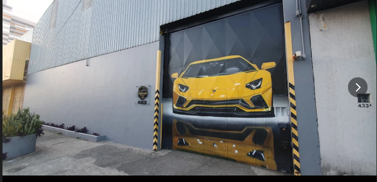 Portão de entrada da Speed Car Service